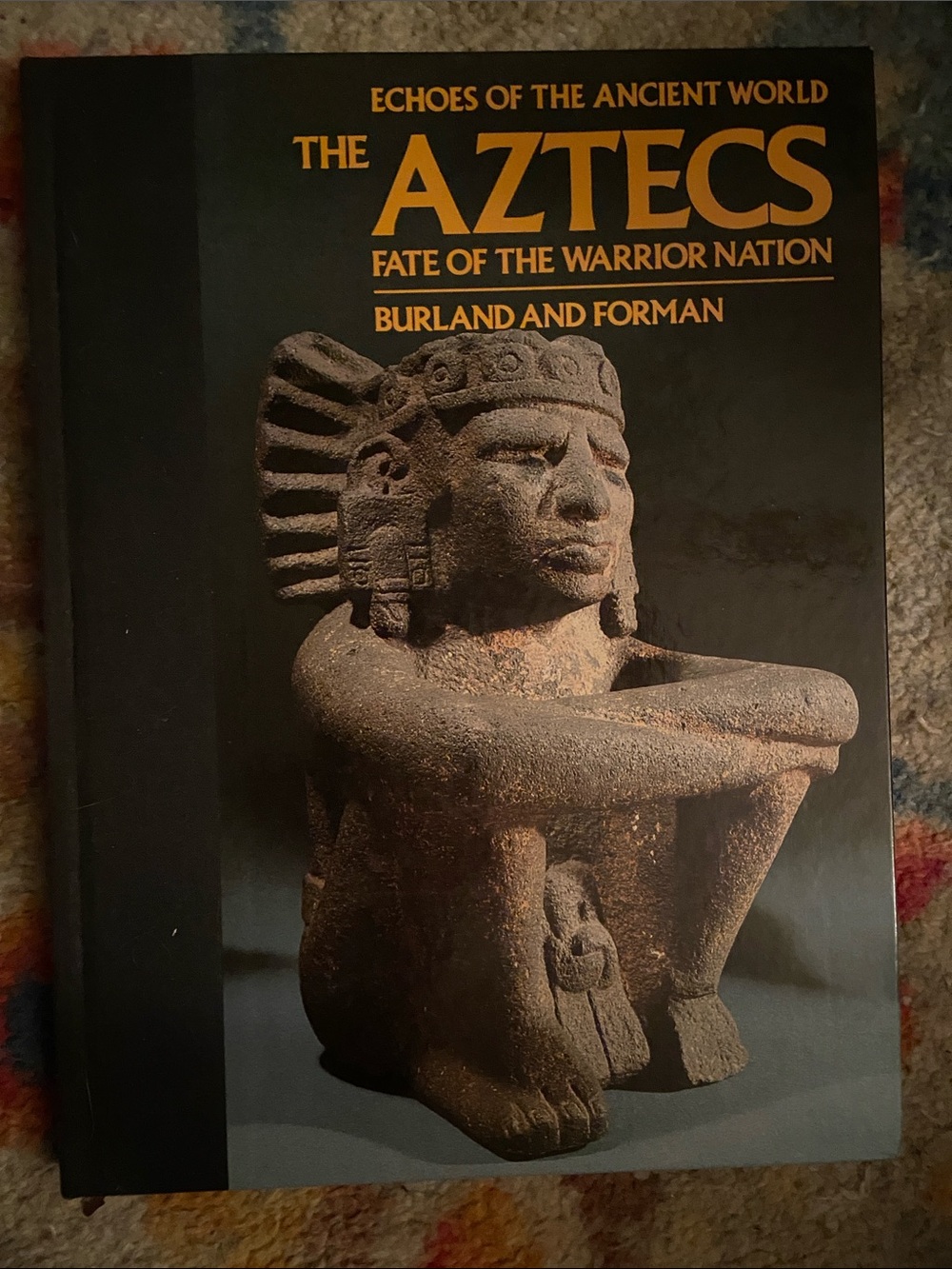 Vintage Aztec Native American Indian hardcover Coffee Table Book Mexico Mexican